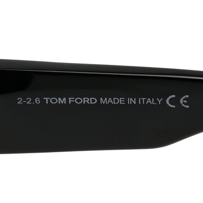 Tom Ford Acetate Anoushka Cat Eye Sunglasses TF371 Black 6 of 8