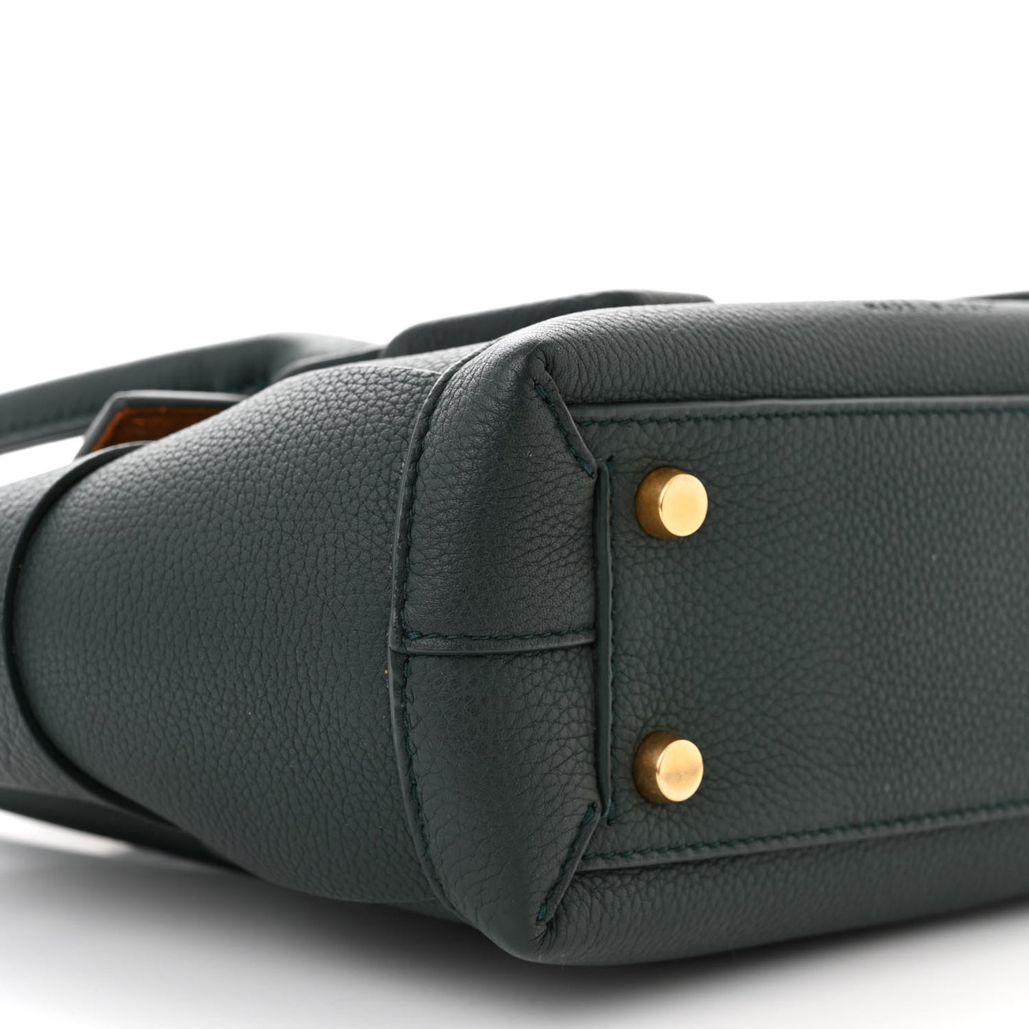 Grained Calfskin Maxi Intrecciato Mini Arco Raintree
