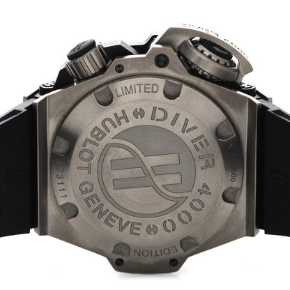 Hublot Titanium Rubber 48mm Big Bang King Power Oceanographic Automatic Watch Black 731.NX.1190.RX 4 of 4