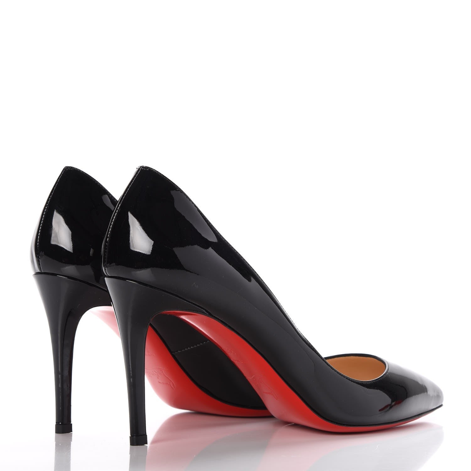 Christian Louboutin Patent Pigalle 85 Pumps 39.5 Black 4 of 8