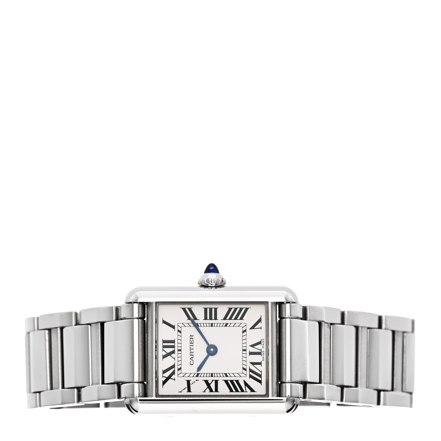 Cartier Stainless Steel 22mm Tank Must Quartz Watch 2 of 5