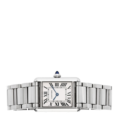 Cartier Stainless Steel 22mm Tank Must Quartz Watch 2 of 5