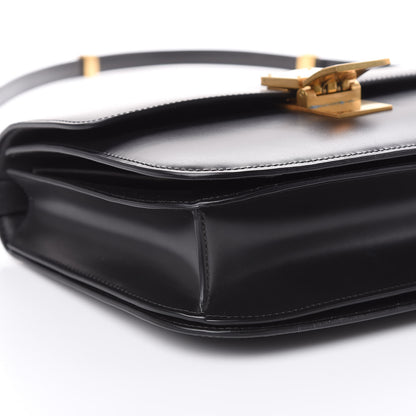 Celine Box Calfskin Medium Classic Box Flap Bag Black 8 of 9