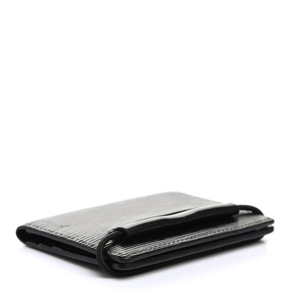 Louis Vuitton Epi Porte Monnaie Elastique Wallet Black 4 of 7