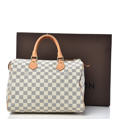 Louis Vuitton Damier Azur Speedy 30 13 of 13