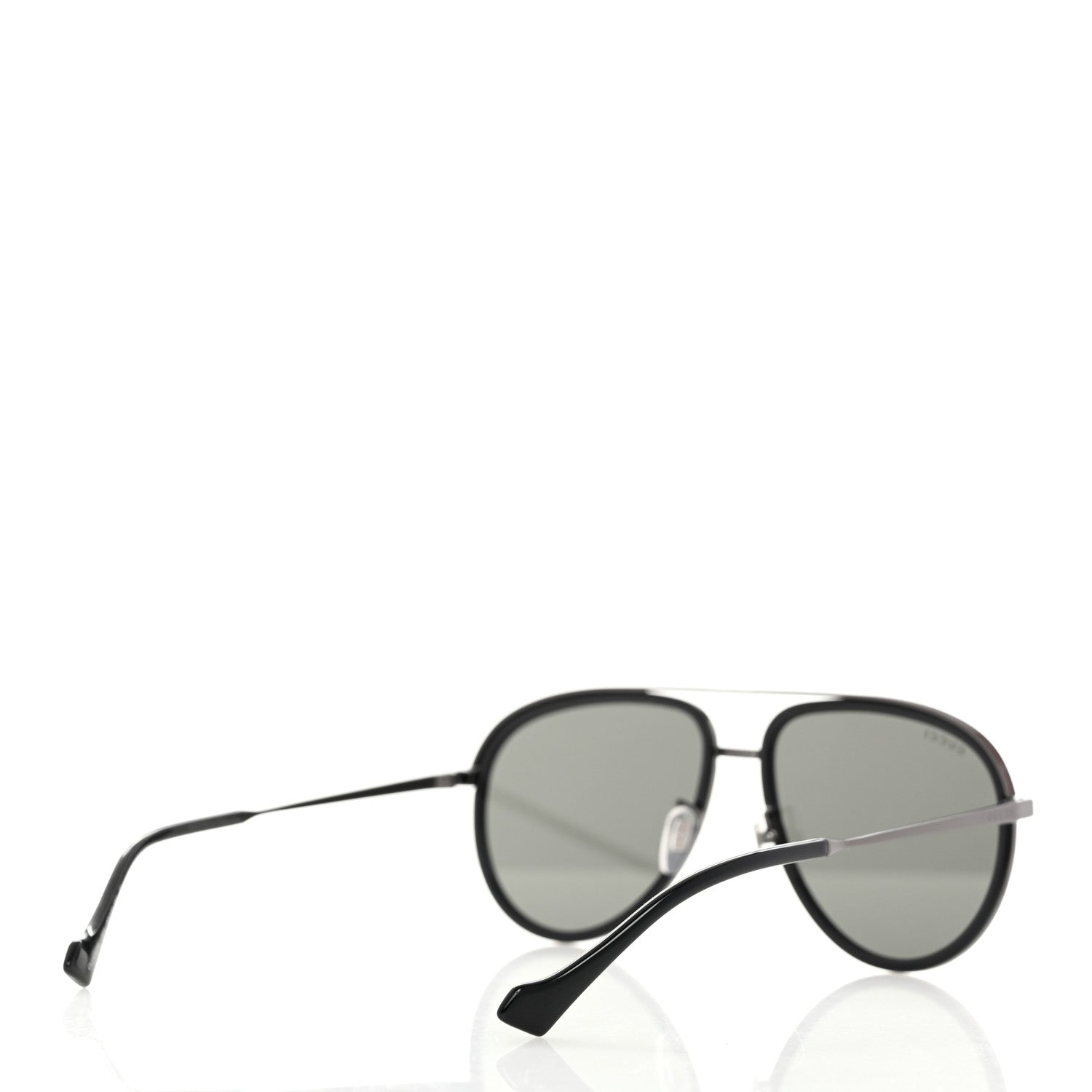Gucci Metal Aviator Sunglasses GG1097S Grey Black 4 of 8