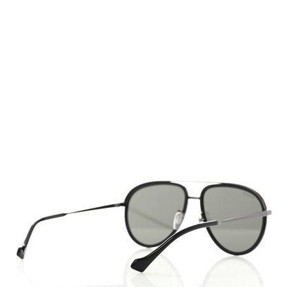 Gucci Metal Aviator Sunglasses GG1097S Grey Black 4 of 8