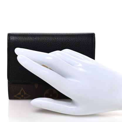 Louis Vuitton Monogram Victorine On My Side Wallet Black 2 of 7