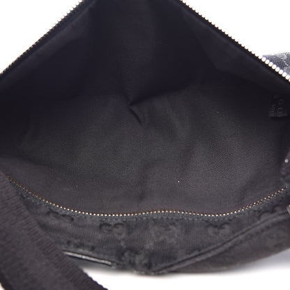 Gucci GG Monogram Double Pocket Belt Bag Black 5 of 18