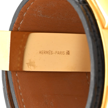 Hermes Shiny Alligator Collier de Chien CDC Bracelet S Black 5 of 5