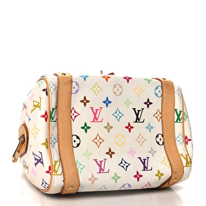 Louis Vuitton Monogram Multicolor Priscilla White 4 of 12