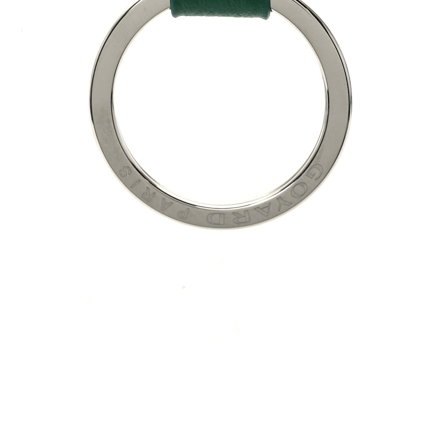 Goyard Goyardine Sesame Key Holder Green 3 of 4