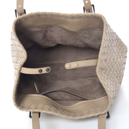 Bottega Veneta Nappa Intrecciato Seamless Tote Mink 5 of 10