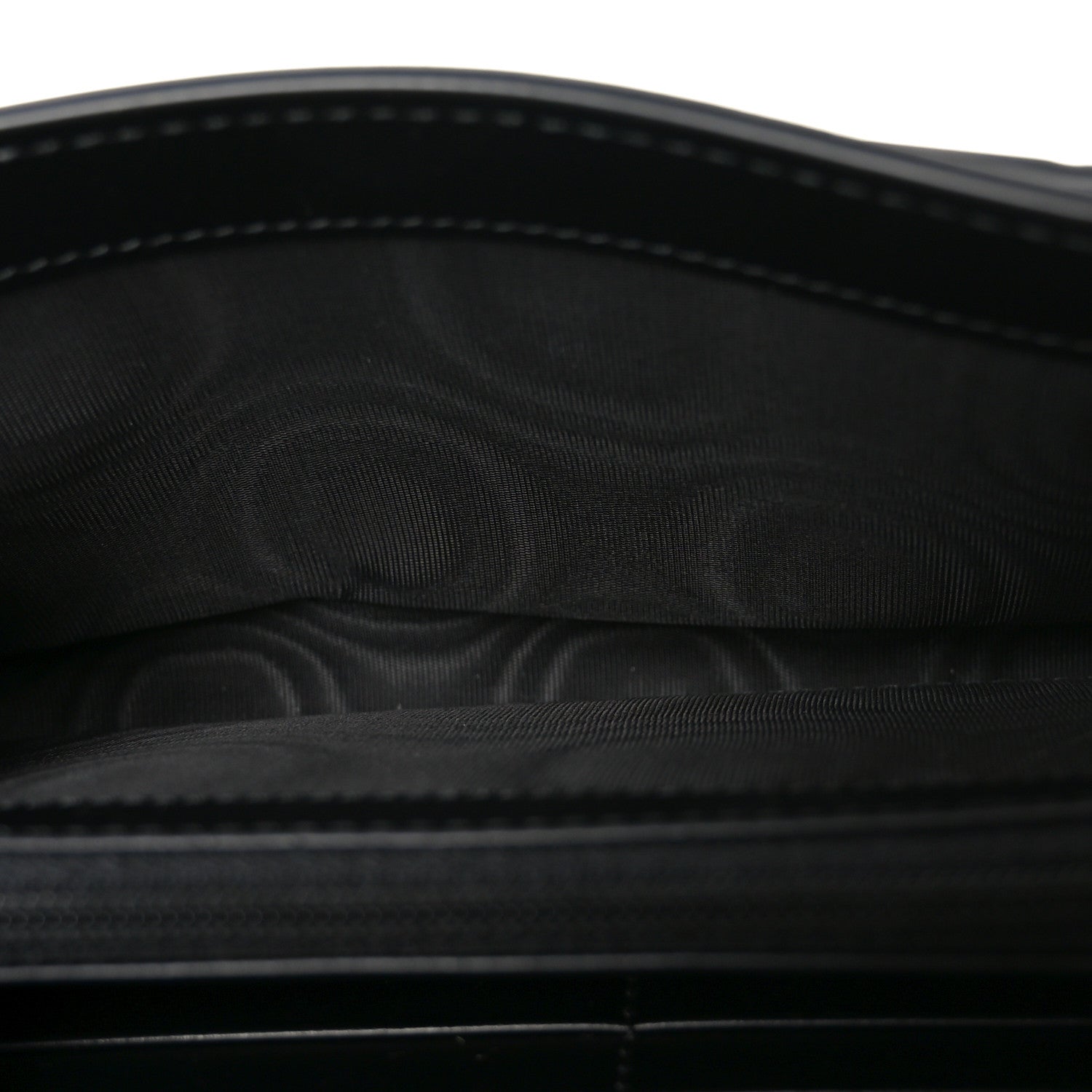 Gucci Guccissima Padlock Chain Wallet Black 8 of 20
