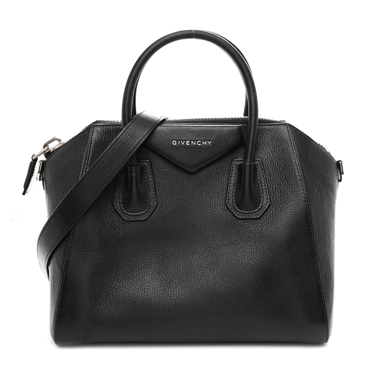 Sugar Goatskin Small Antigona Black