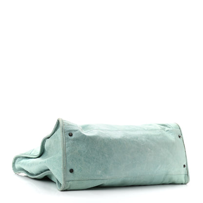 Balenciaga Agneau Classic Hardware Weekender Maldives 4 of 10