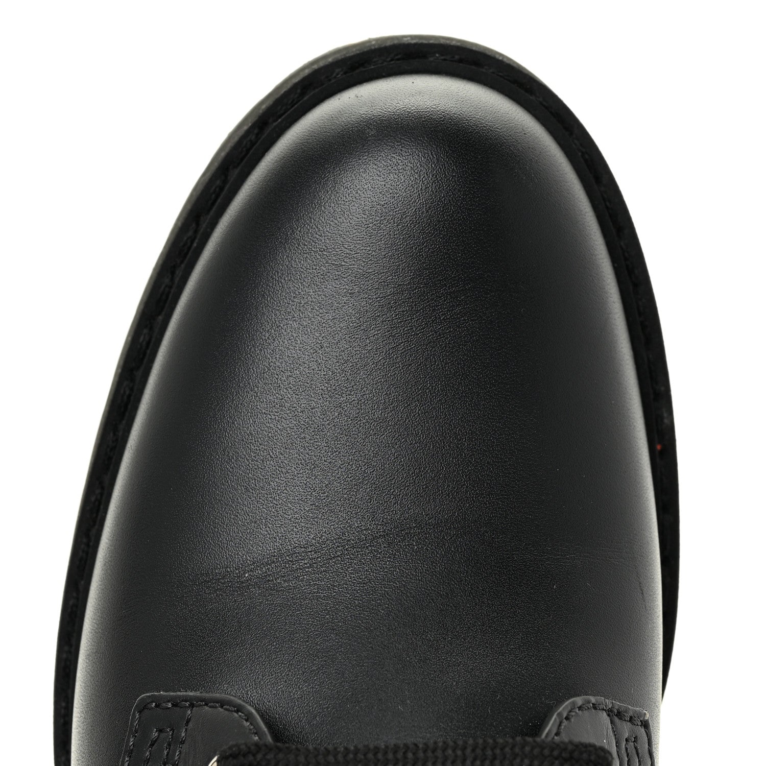 Fendi Calfskin Stretch Fabric FF Rockoko Biker Boots 39 Black Tobacco 14 of 18