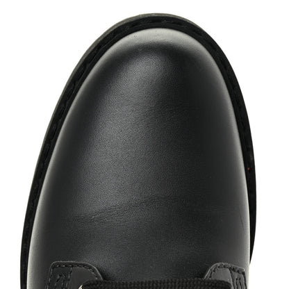 Fendi Calfskin Stretch Fabric FF Rockoko Biker Boots 39 Black Tobacco 14 of 18