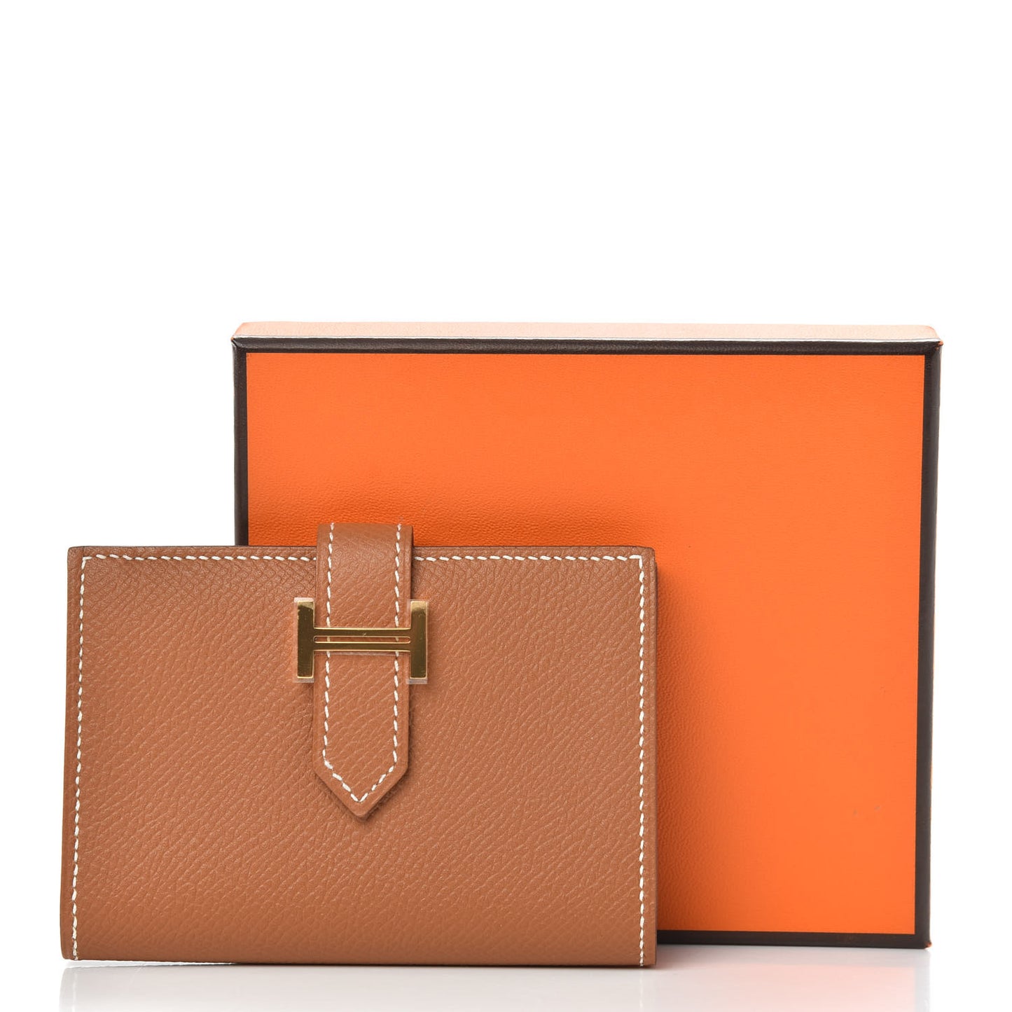 Epsom Bearn Card Holder Wallet Gold