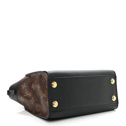 Louis Vuitton Calfskin Monogram On My Side PM Black 4 of 10
