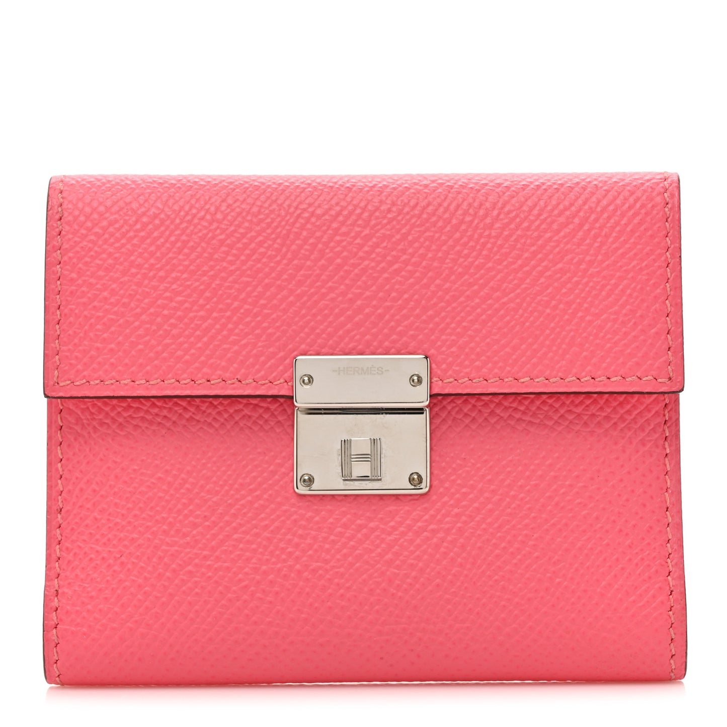 Epsom Mini Clic Card Holder Rose Azalee