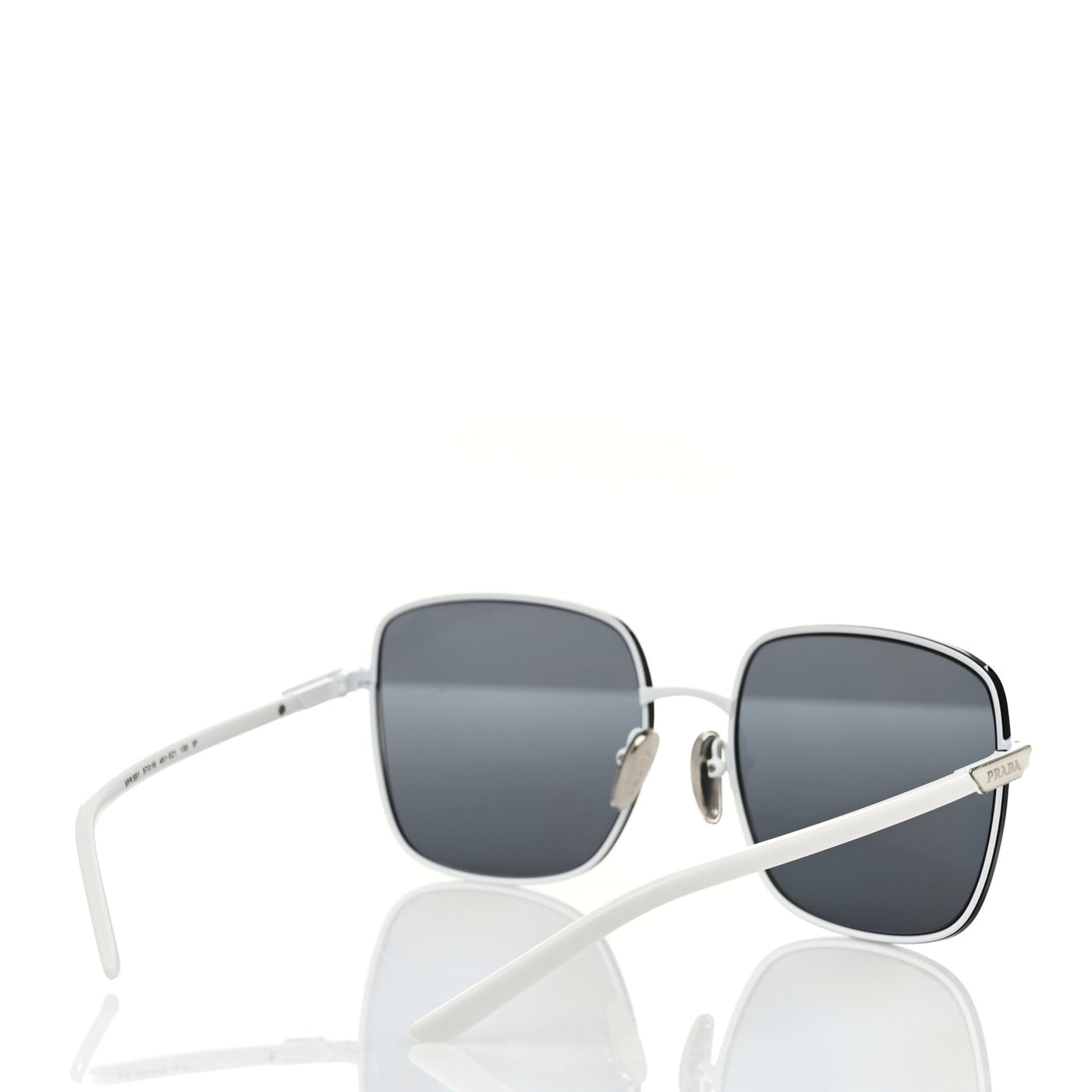 Metal Sunglasses SPR 55Y White
