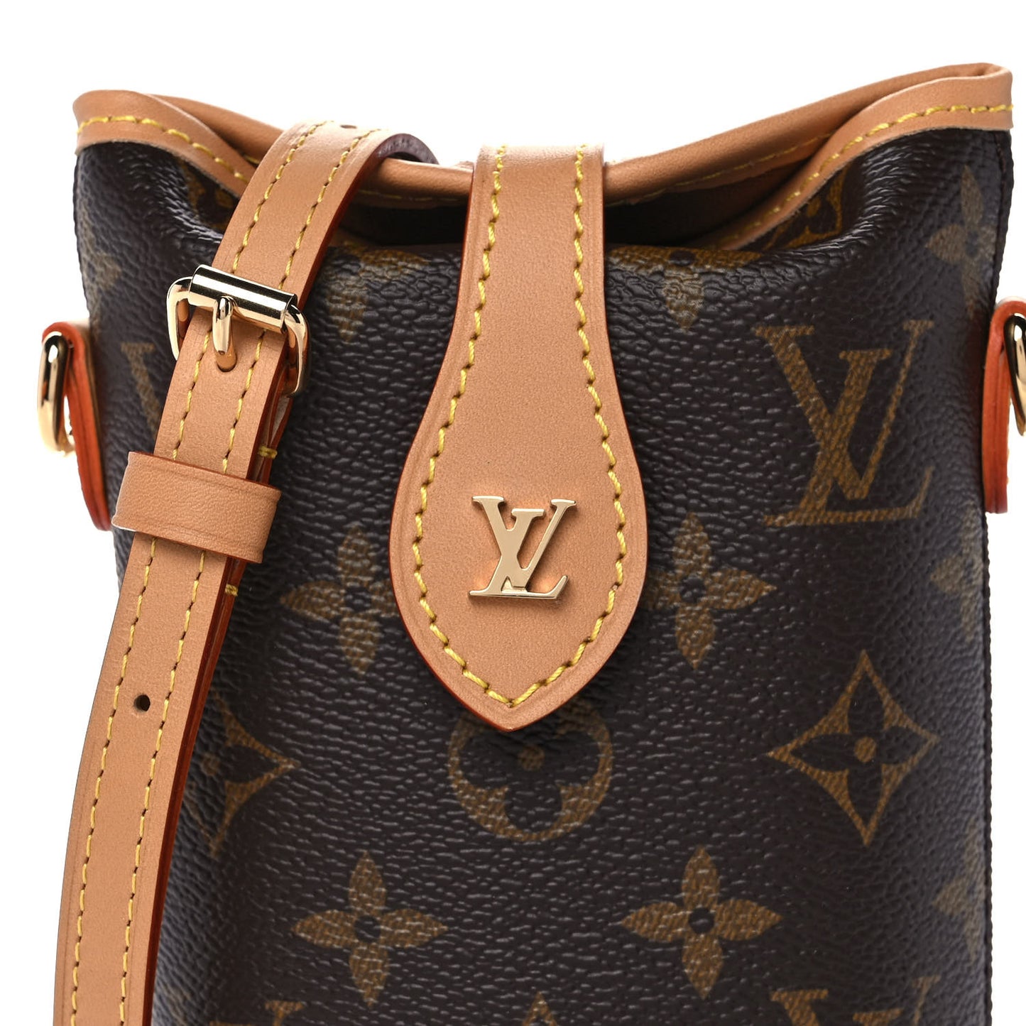 Monogram Fold Me Pouch