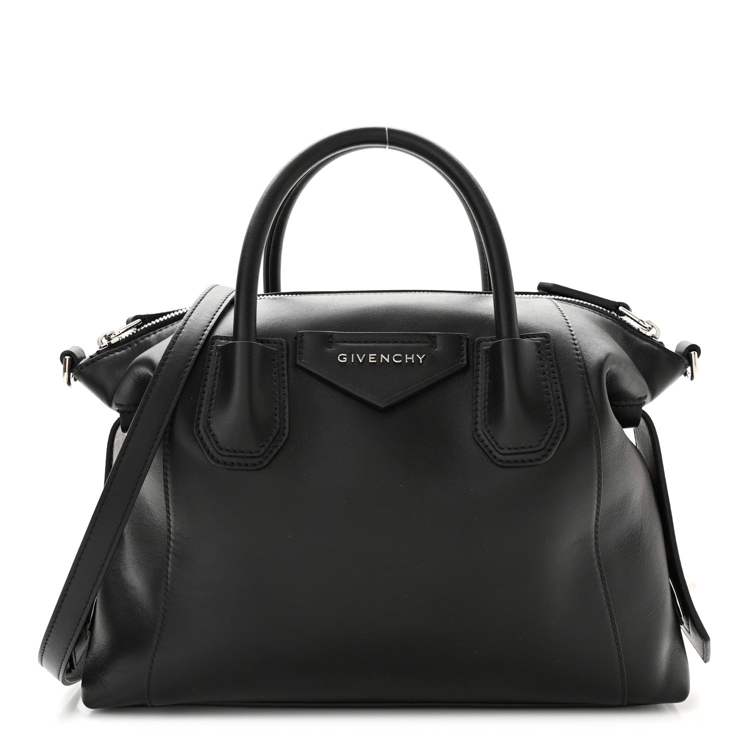 Givenchy Smooth Calfskin Small Soft Antigona Black 1 of 9