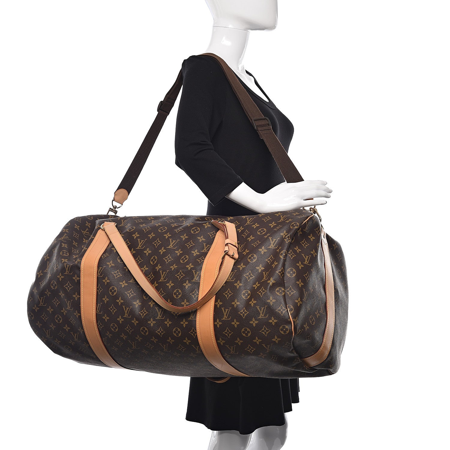 Louis Vuitton Monogram Sac Polochon 2 of 8