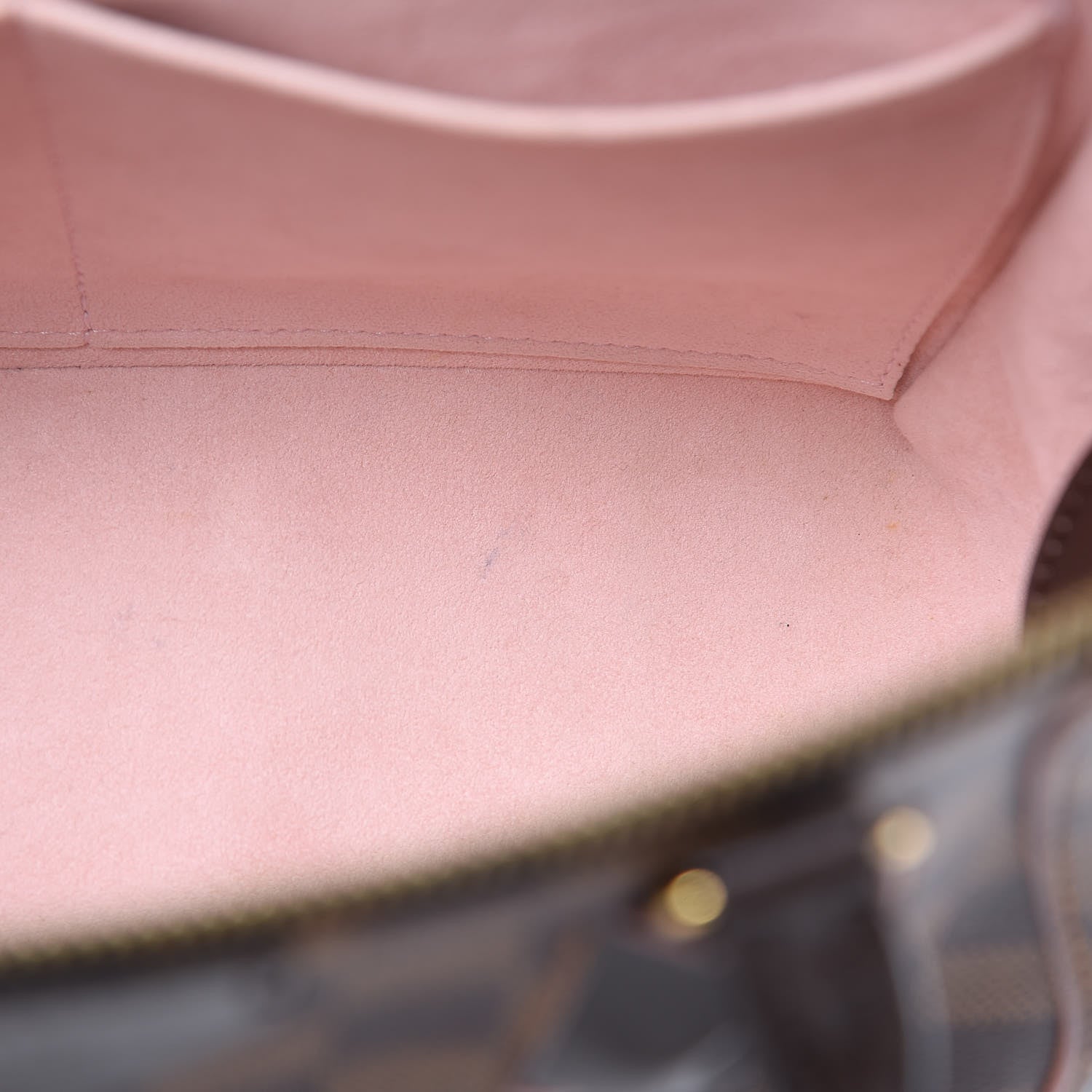 Louis Vuitton Damier Ebene Caissa Tote PM Rose Ballerine 11 of 12