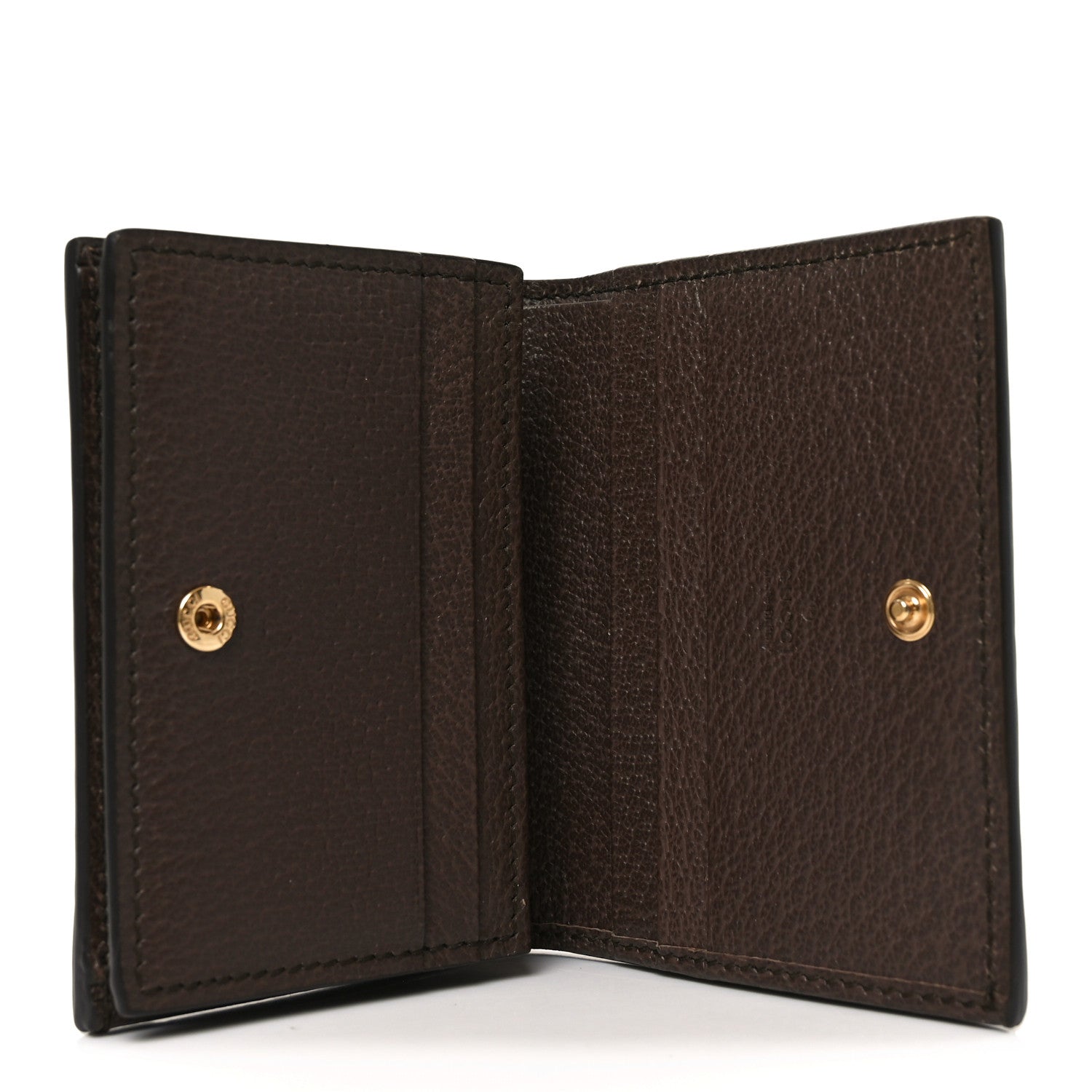 Gucci GG Supreme Monogram Web Ophidia Card Case Beige New Acero 5 of 7