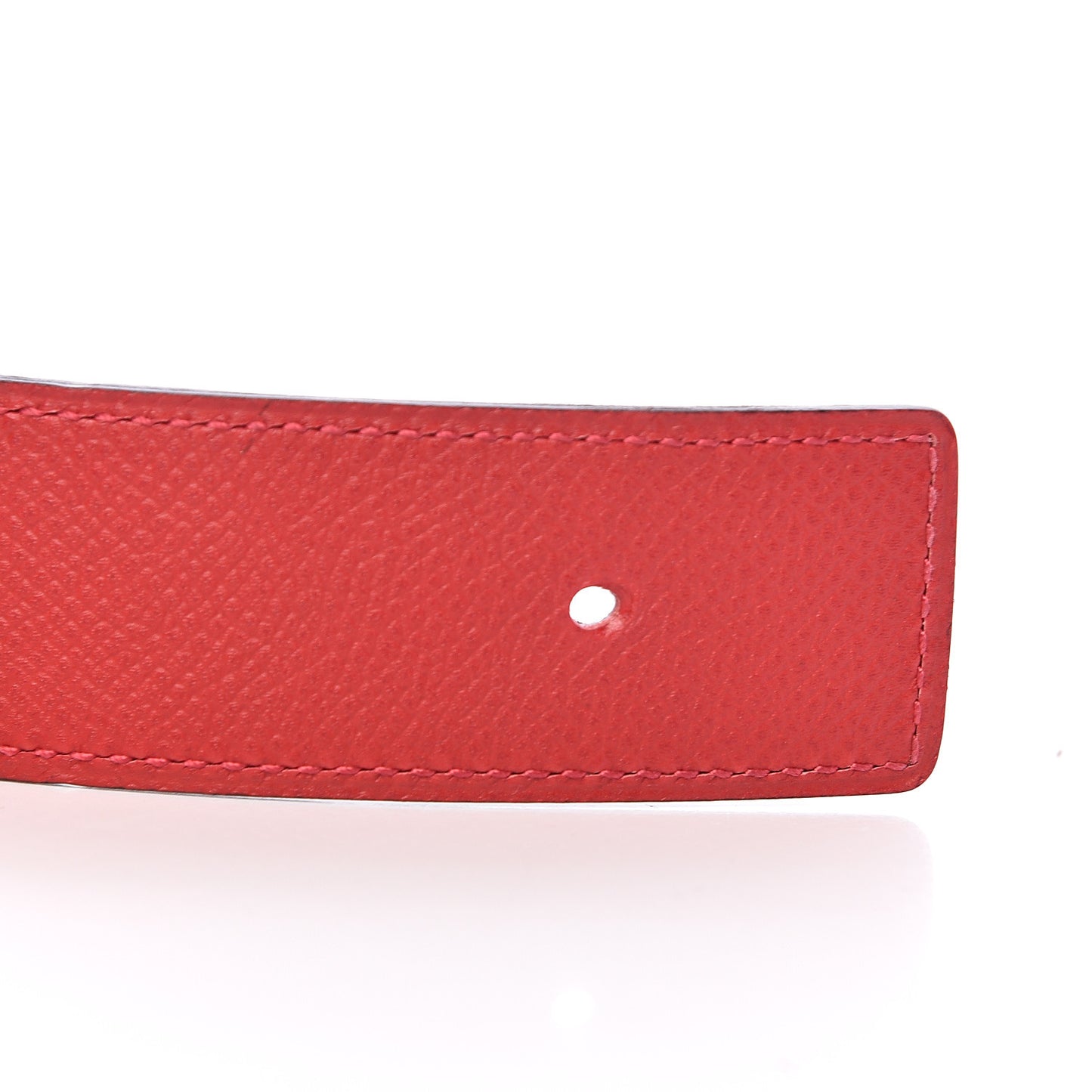 Swift Epsom 32mm H Belt 85 Rouge Casaque Rouge H