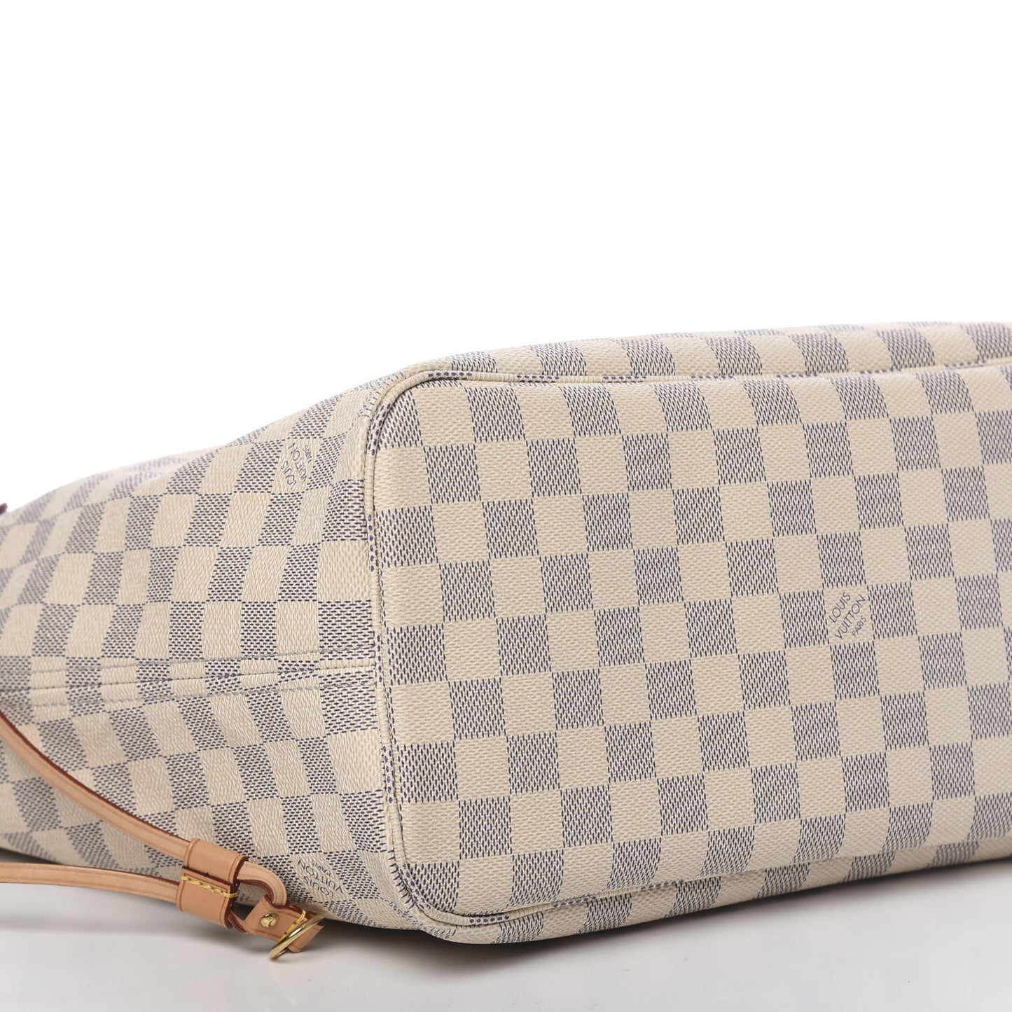 Damier Azur Neo Neverfull MM Rose Ballerine