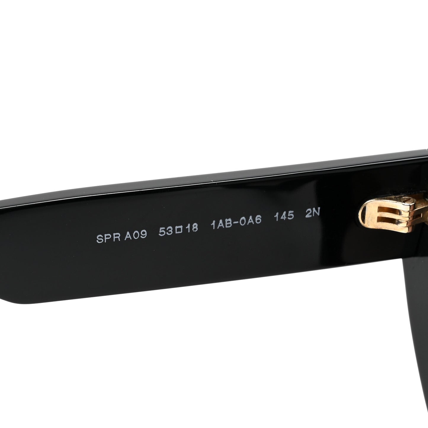 Acetate Sunglasses SPR A09 Black