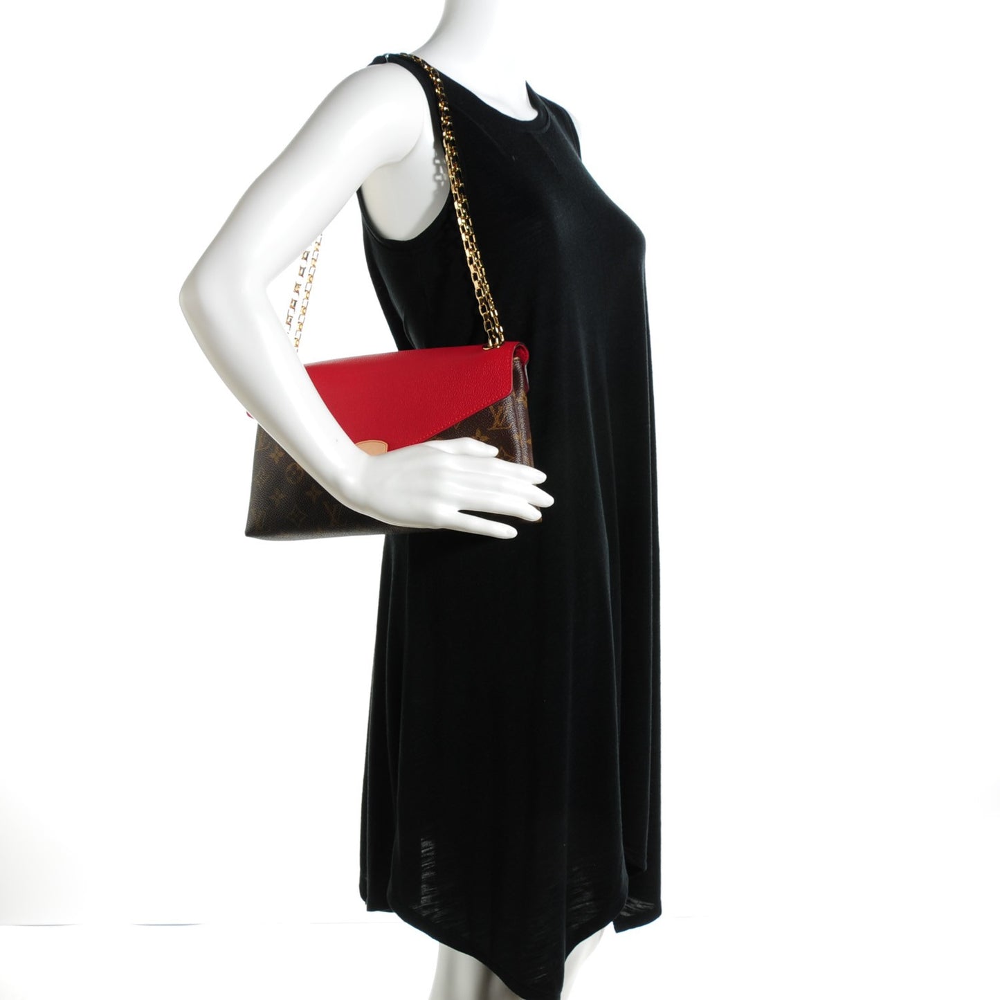 Monogram Pallas Chain Cherry