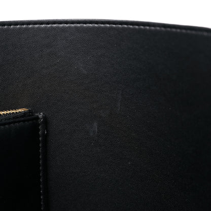 Jimmy Choo Grainy Calfskin Nine2Five East West Tote Black 10 of 10