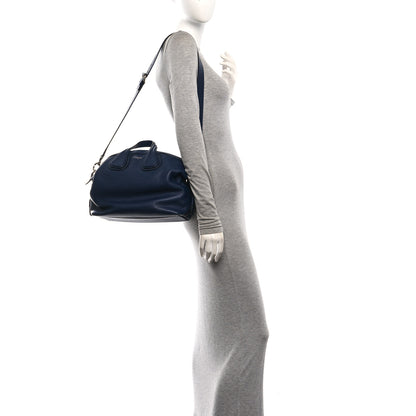 Givenchy Pebbled Calfskin Small Nightingale Night Blue 2 of 10
