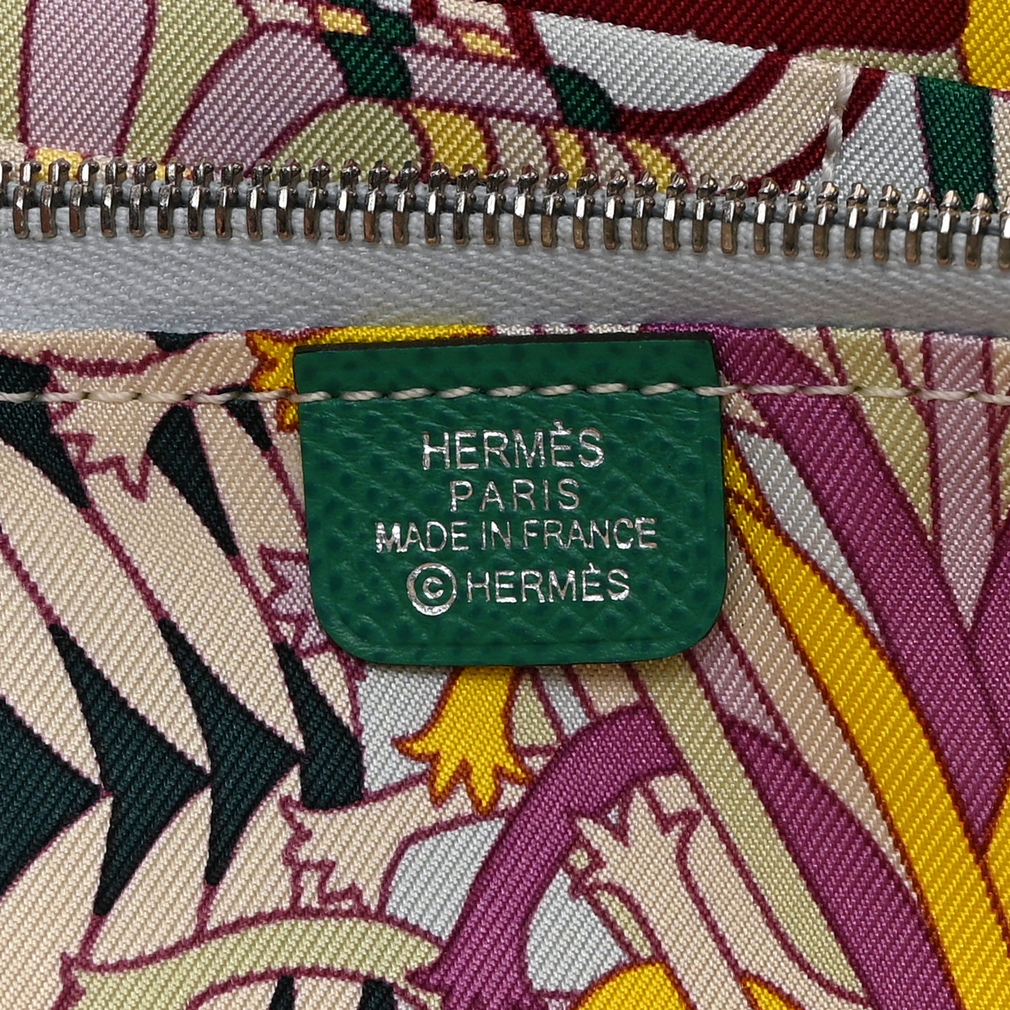 Epsom Silk'In Wallet Vert Jade