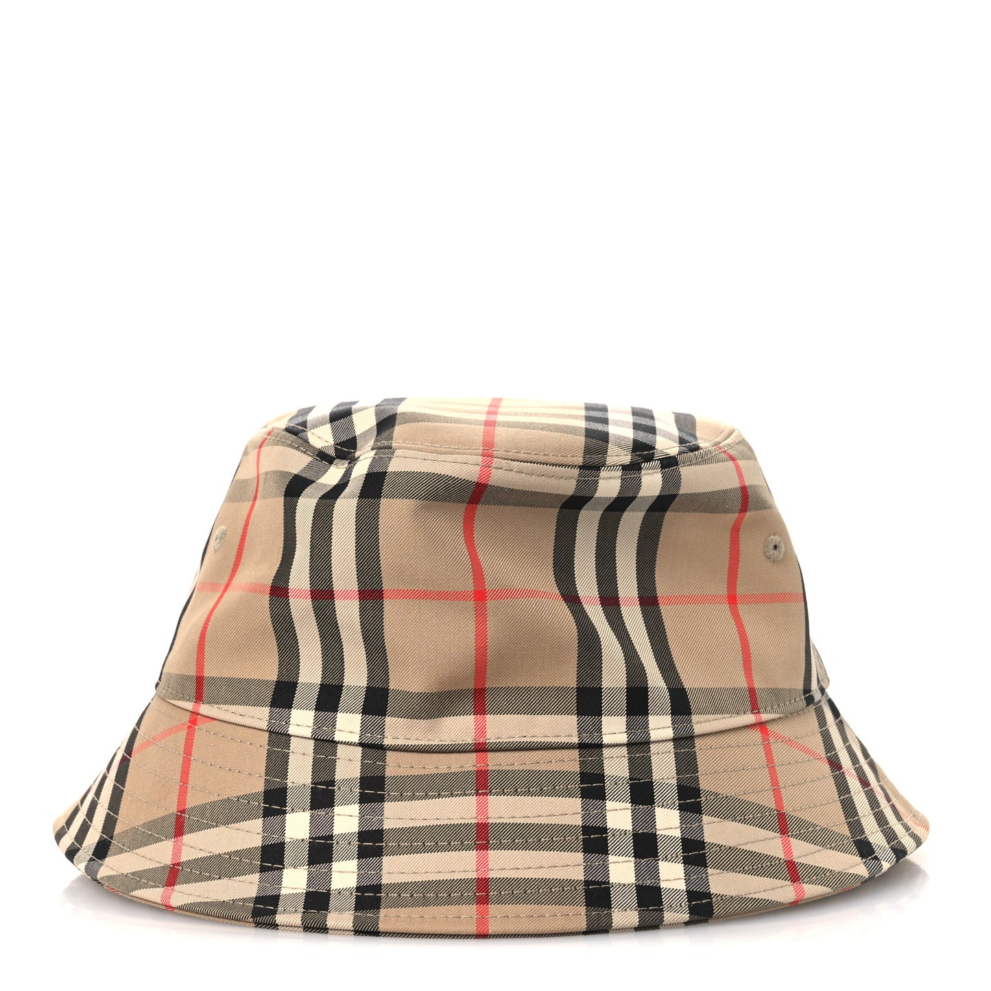 Technical Cotton Vintage Check Bucket Hat M Archive Beige