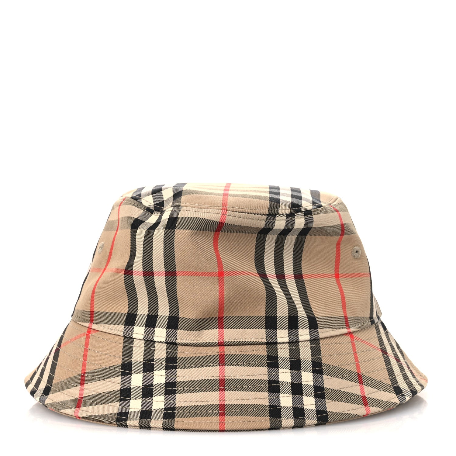 Burberry Technical Cotton Vintage Check Bucket Hat M Archive Beige 5 of 10