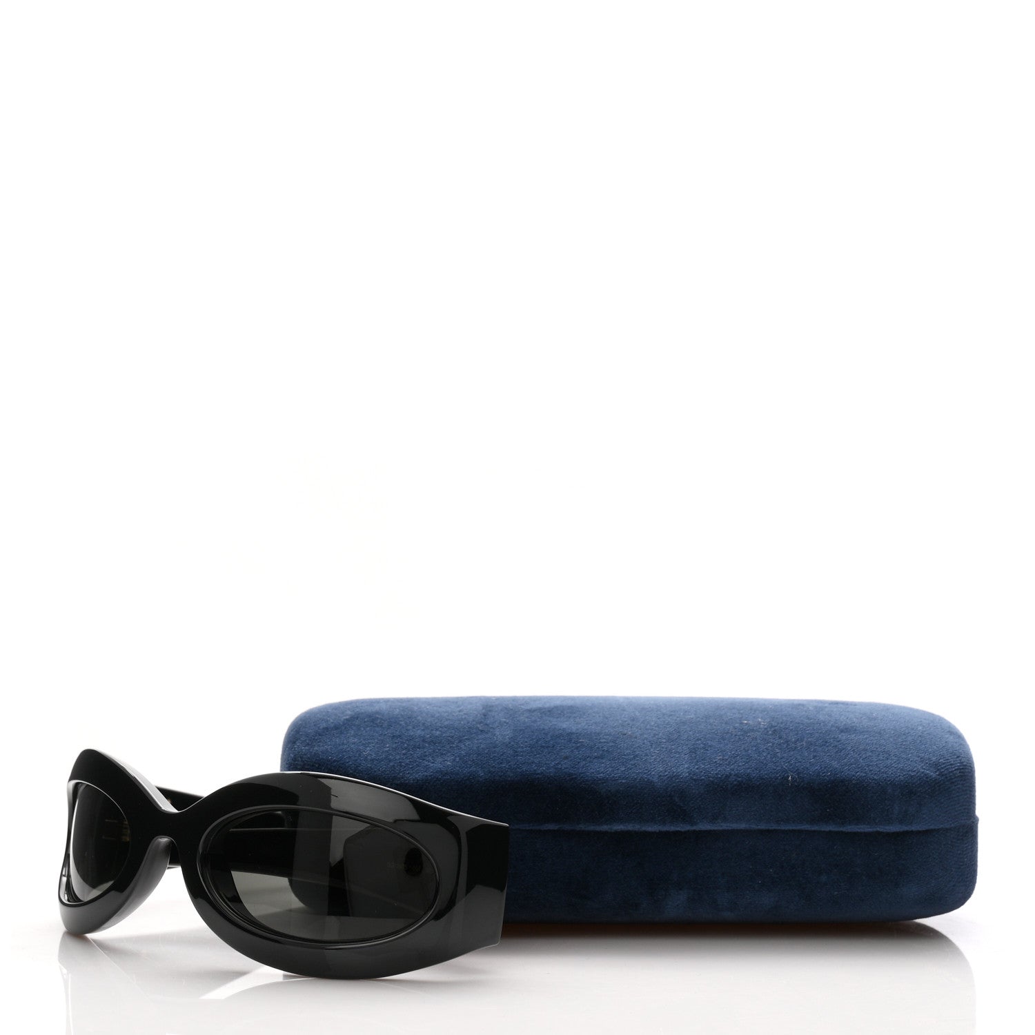 Gucci Acetate Oval Sunglasses GG1247S Black 7 of 7