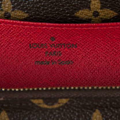 Louis Vuitton Monogram Emilie Wallet Red 6 of 7