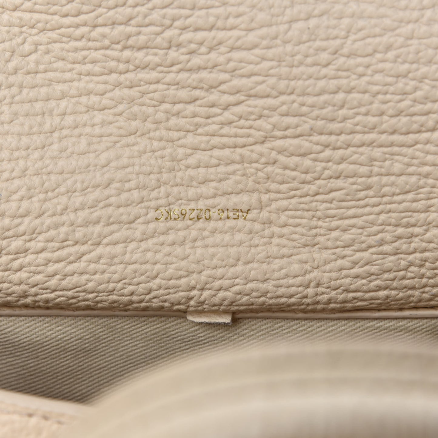 Textured Calfskin Mini Pashli Satchel Milk