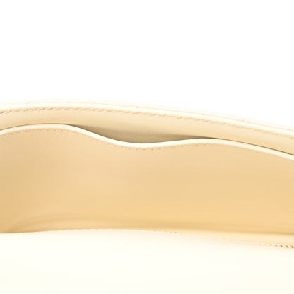 Christian Dior Lambskin Cannage Small Caro Bag Ivory 11 of 14