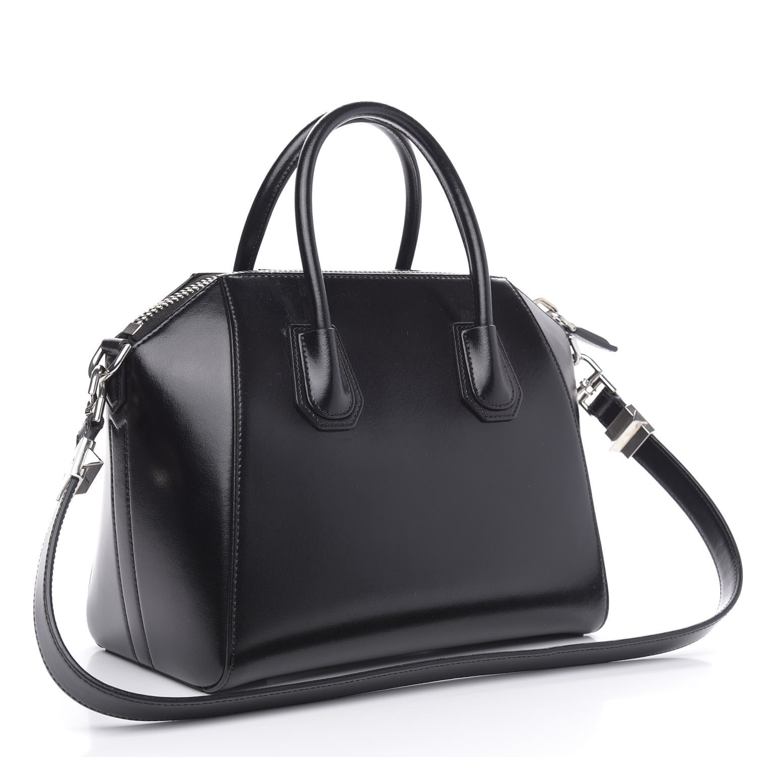 Givenchy Shiny Lord Calfskin Small Antigona Black 3 of 11