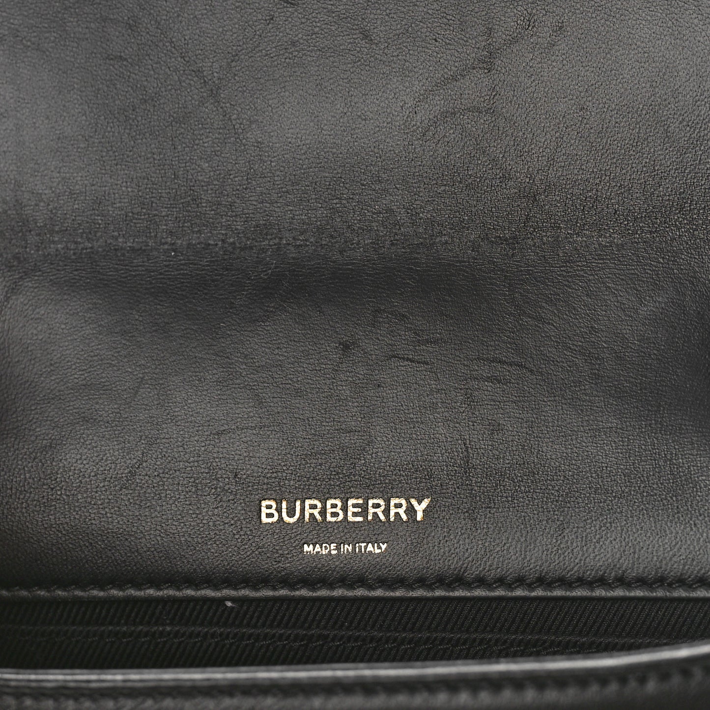 Grainy Calfskin Quilted Mini Lola Bag Black