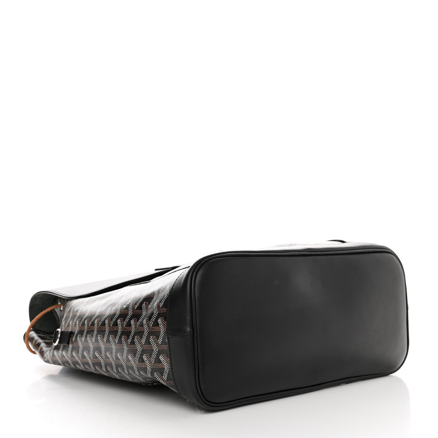 Goyard Goyardine Calfskin Alpin MM Backpack Black 4 of 10