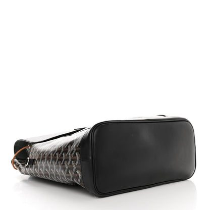 Goyard Goyardine Calfskin Alpin MM Backpack Black 4 of 10