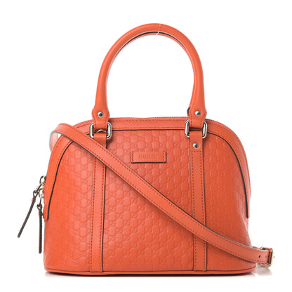 Gucci Microguccissima Mini Dome Bag Sun Orange 1 of 10