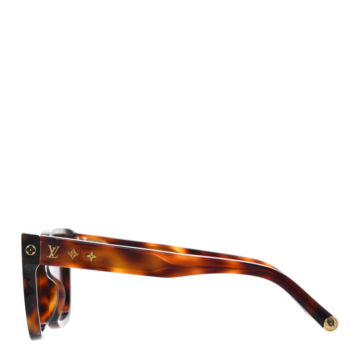 Acetate My Monogram Square Sunglasses Z1524E Dark Tortoise